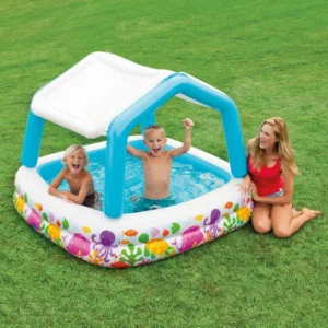 INTEX Sun Shade Baby Pool ( 62" L x 62" W x 48" H ) – Out Force