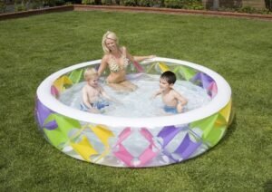 INTEX Swim Center Pinwheel Out Force Pool (90" X 22")